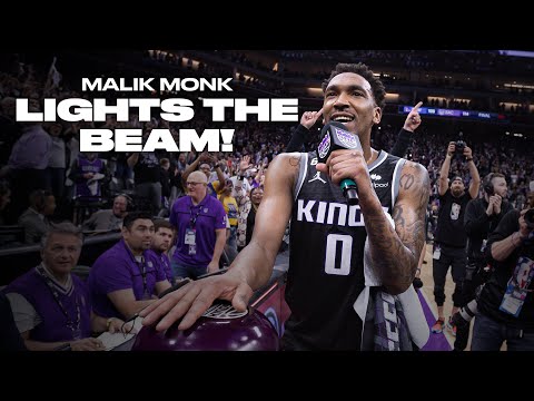 Malik LIGHTS THE PLAYOFF BEAM! video clip