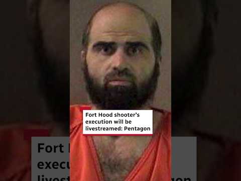 Firing squad execution to be livestreamed, <strong>Pentagon</strong> says