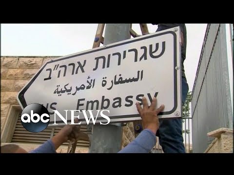 U.S opening new American embassy in Jerusalem