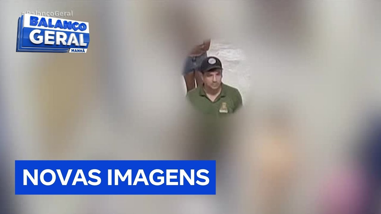 Novas imagens mostram suspeito a 29 km do local onde delegado foi executado