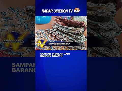 Sampah Disulap Jadi Barang Kreatif