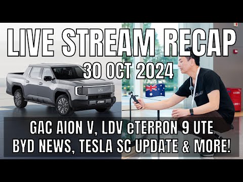 Highlights from Ludicrous Feed EV Show Live Stream on 30 Oct 2024