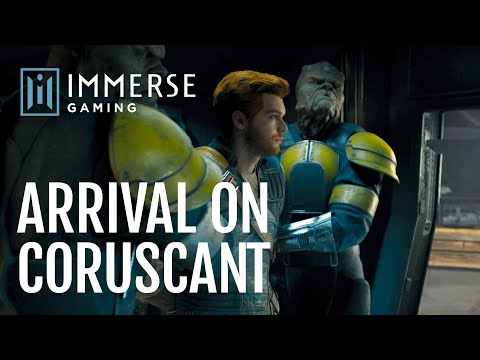 Arrival on Coruscant: Jedi Survivor Gameplay with Immerse Spatial Audio