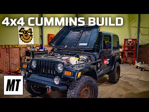 4x4 Garage: Turning a Cummins Powered Jeep TJ into an LJ | MotorTrend