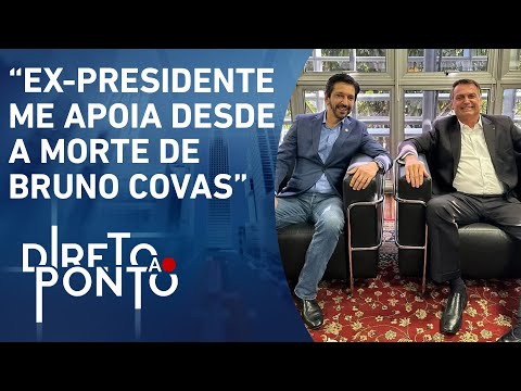 Ricardo Nunes: “Tenho gratidão a Bolsonaro desde que assumi prefeitura de SP” | DIRETO AO PONTO