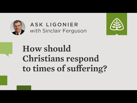 How should Christians respond to times of suffering?