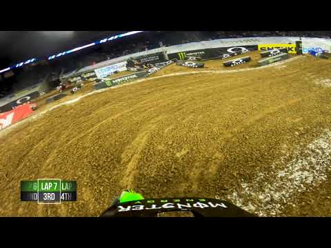 GoPro: Adam Cianciarulo - 2021 Monster Energy Supercross - Houston 3 - 450 Main Event Highlights