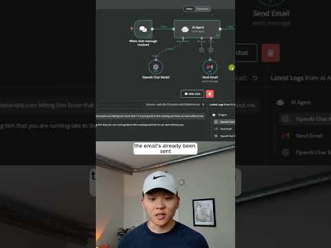 How To Build an Email Agent in Under a Minute with n8n  #n8n #agentgpt #artificialintelligence