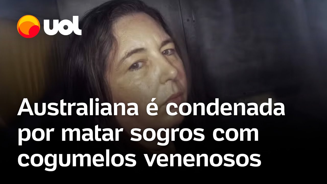 Mulher é condenada por matar parentes do ex marido com cogumelos venenosos na Austrália confira