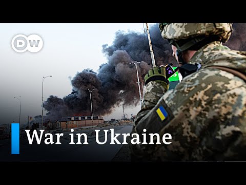 Russian missile attacks destroy Lviv aircraft facility in western Ukraine | DW News