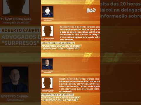 Caso Vitória: advogados de Maicol alegam ‘surpresa’ com a confissão do suspeito #Shorts #FalaBrasil