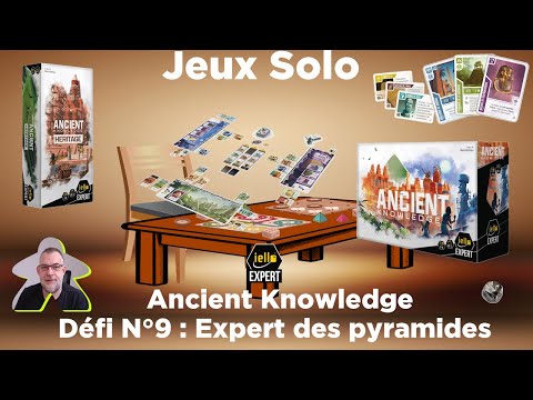 Ancient Knowledge - Héritage - Défi N°9 : Expert des pyramides | Iello Expert | jds