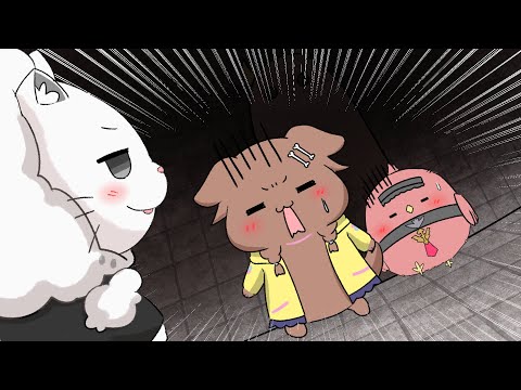 【手描き】【Engsub】ししろんよりも絶叫するワンコ The dog that screams more than anyone else 【hiro/切り抜き/Hololive】