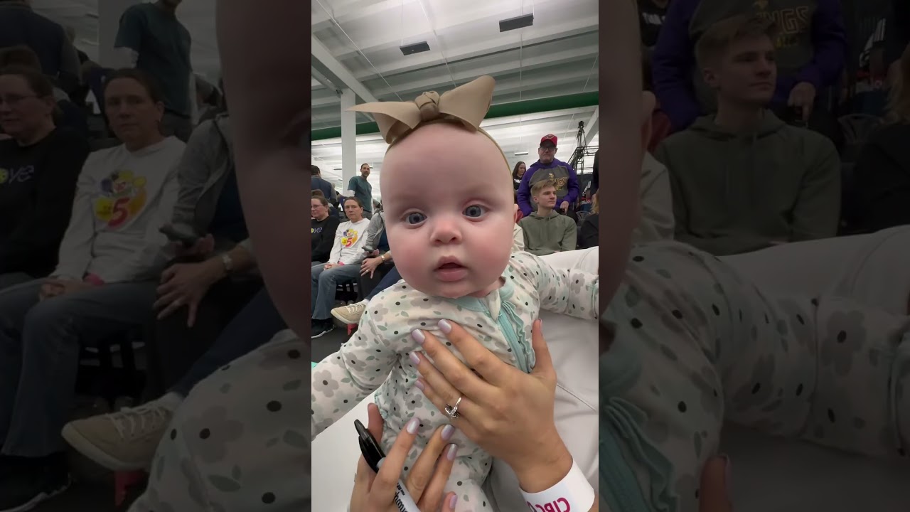 The cutest baby on tour! 😍