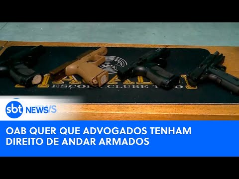 OAB quer que advogados tenham direito de nadar armados