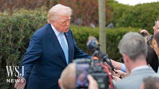 Thumbnail for the video "Trump on Iran: 'All They're Doing is Clogging Up The Strait' | WSJ News" from WSJ News