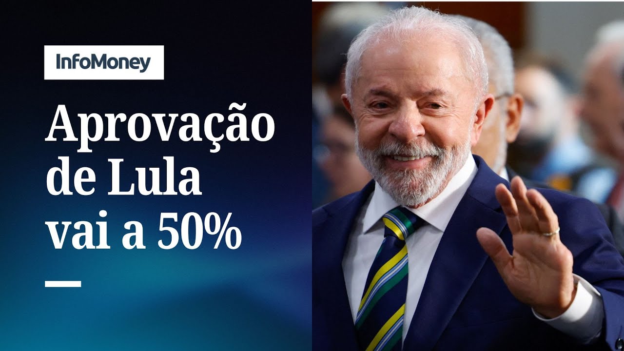 Aprovação do governo Lula atinge 50 e supera desaprovação | InfoMoney News