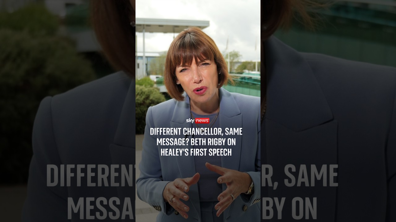 Different chancellor, same message? Beth Rigby on Healey's first speech