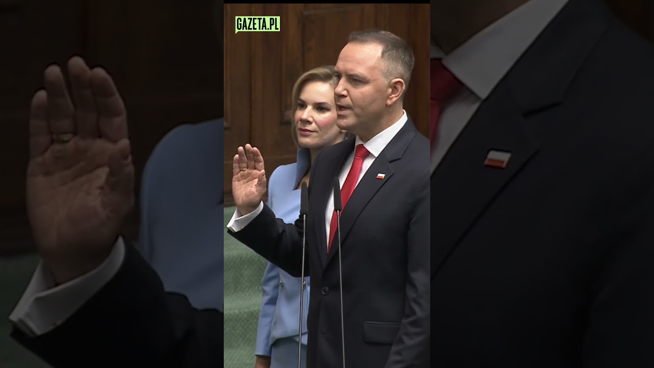 Karol Nawrocki złożył przysięgę! Polska ma nowego prezydenta #shorts