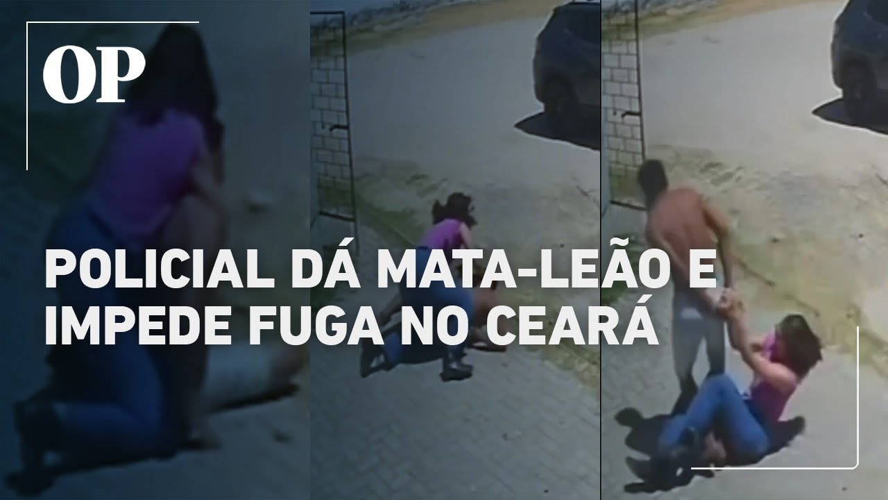 Policial civil imobiliza homem que tentou fugir após descumprir medida protetiva em Quixadá