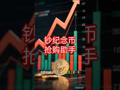 外面的黄牛团队都在使用的马钞纪念币抢购预约助手，利润四位数起步『预约助手+详细教程』 #副业 #在家赚钱 #游戏赚钱