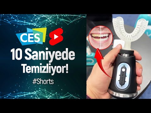 10 saniyede diş temizleyen fırça yapmışlar! #CES2022 10 saniyede diş temizleyen fırça yapmışlar! #CES2022