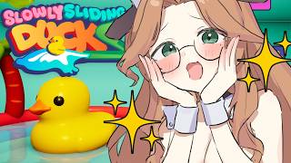 【 Slowly Sliding Ducks 】A ducking great game incoming! #SteamNextFest 