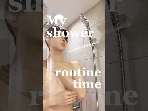 新居での初めてのシャワールーティン🚿