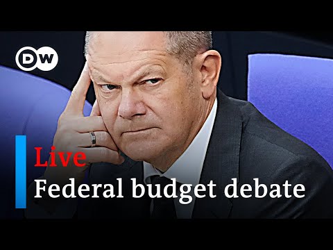 Live: German chancellor Scholz addresses parliament at budget debate | DW News