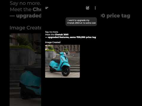 2903 just had a glow-up! It's now called the Chetak 3001!