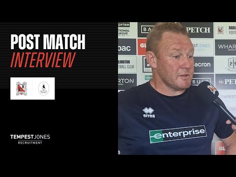 AFC Telford Post-Match Interview: Steve Watson