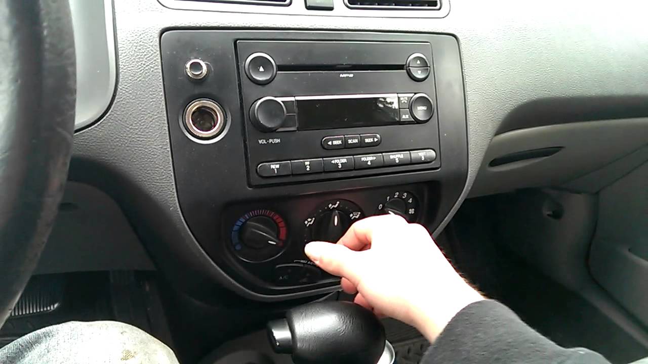 Replacing heater switch 2000 ford focus #2