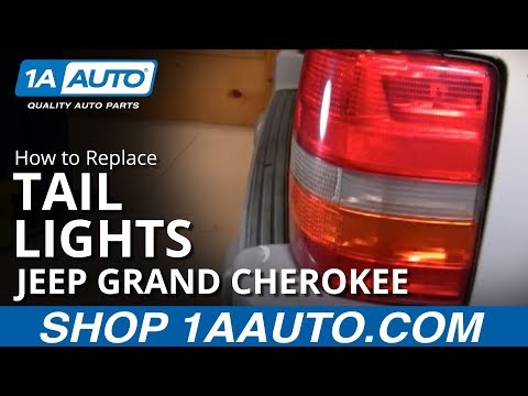 JEEP Grand Cherokee I (ZJ) - Outer Tail Light & Bulbs Replacement