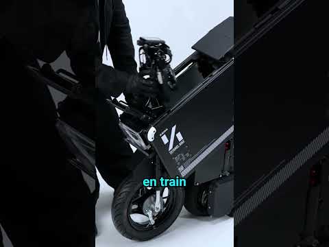 Ce scooter électrique se transforme en valise ! #scooter #electrique