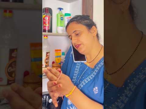 बापड़ी लुगाई …. Apne सारे काम ख़ुद करती है 😂🤭 #funnycomedy