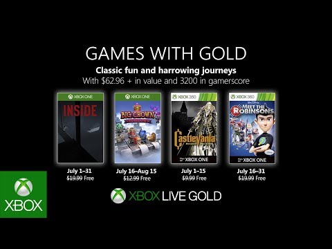 Xbox - July 2019 Games with Gold