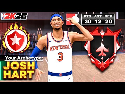This 6'5 CENTER BUILD is OVERPOWERED in the RANDOM REC (NBA 2K26)