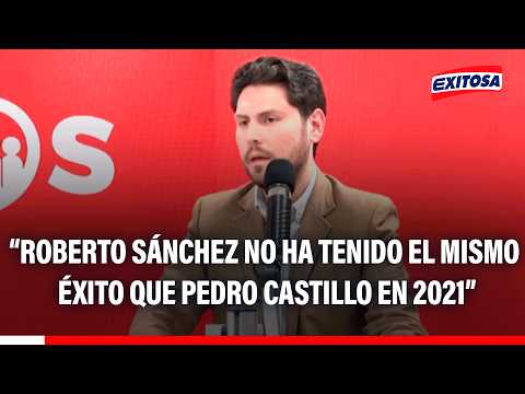 🔴🔵 Roberto Sánchez no logró replicar el mismo éxito de Pedro Castillo en 2021, indica analista
