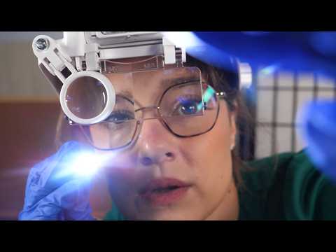 ASMR Mysterious ITCH ❓CLOSE Medical Exam 👩‍⚕️ Doctor Scalp Examination & Hair Sounds