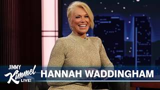 Thumbnail for the video "Hannah Waddingham on Getting Naked with Octavia Spencer, Return of Ted Lasso & Meeting Carol Burnett" from Jimmy Kimmel Live