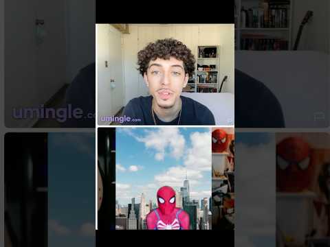 Spiderman trolling omegle strangers again