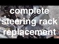 Heavy fluid LEAK Diagnose Replace Steering Rack Toyota Sienna Fix it angel[1]