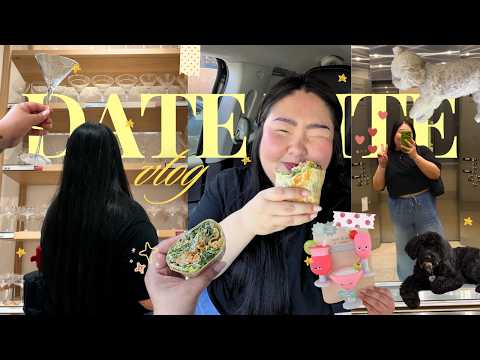 DATE NITE VLOG | trying to reinvent myself… through shopping & little treats