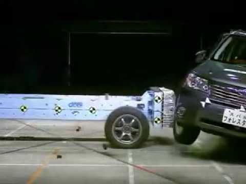 Videó törésteszt Subaru Forester 2008 óta