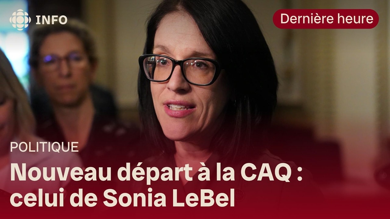 Sonia LeBel quittera la vie politique à la fin de son mandat
