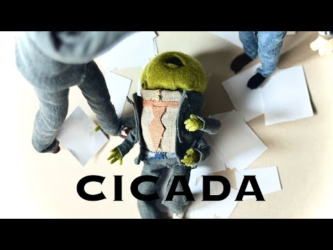 Cicada short stop motion film