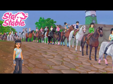 WORLD RECORD!? Longest line of horses in STARSTABLE