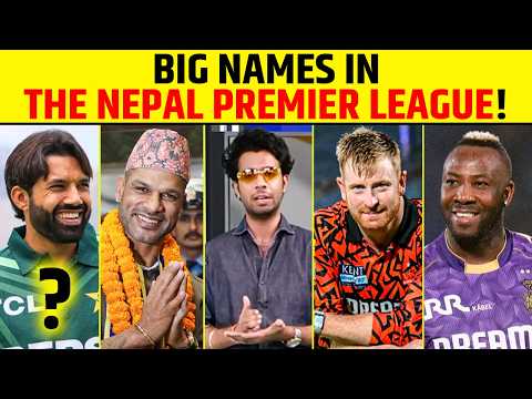 BIG NAMES IS THE NEPAL PREMIER LEAGUE! RIZWAN, KLASSEN, DHAWAN, ANDRE RUSSELL IN NPL? #npl2026