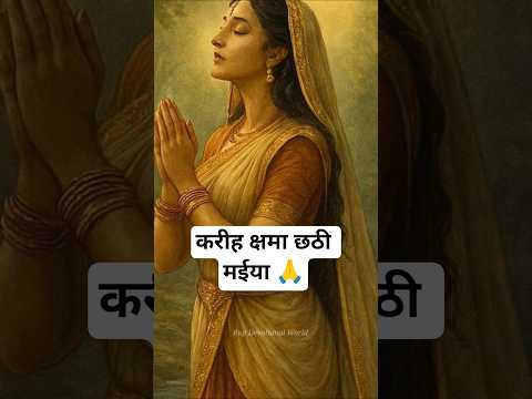 Kariha Chhama chhati maiya bhool chuk galti Hamar🙏 #shorts #chhathpuja #chhathgeet #shardasinha #छठ