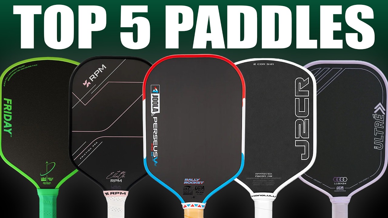 Top 5 Pickleball Paddles Right Now | July 2026